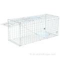 Cage de piège animal réutilisable anti-rastreux